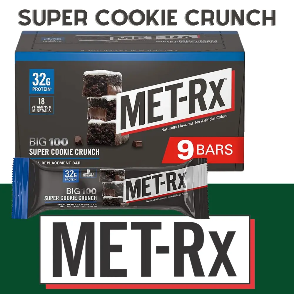 MET RX Big 100 Super Cookie Crunch Meal Replacement